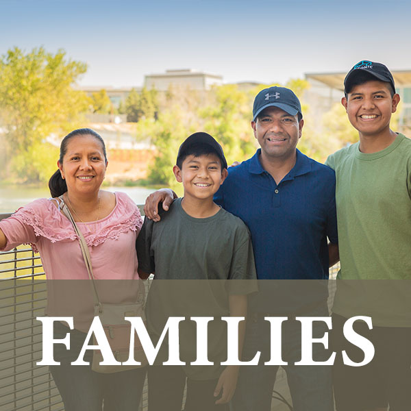 Students with parents on UC Merced Campus